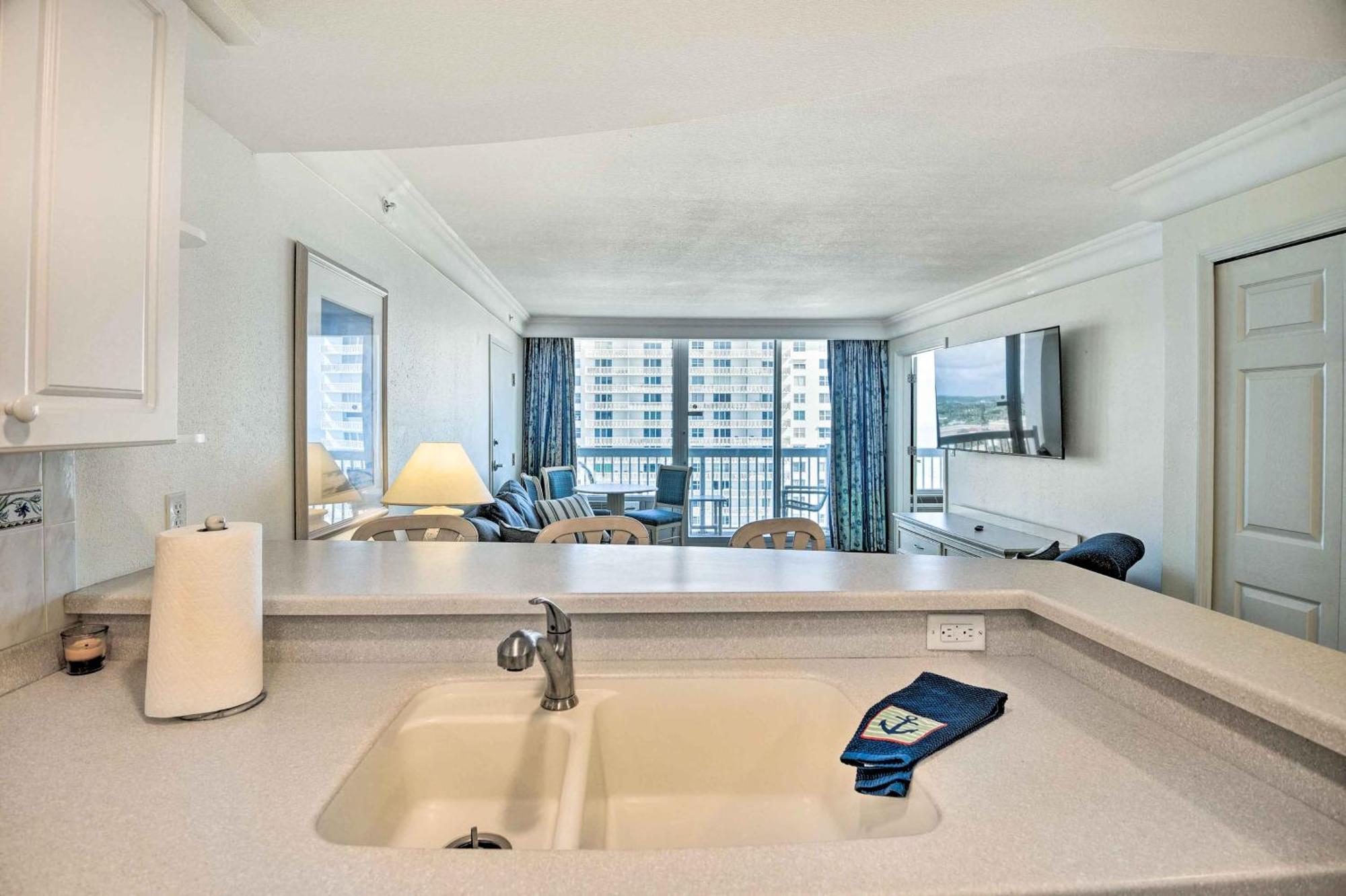 Sunny Daytona Beach Gem With Ocean Views! Extérieur photo