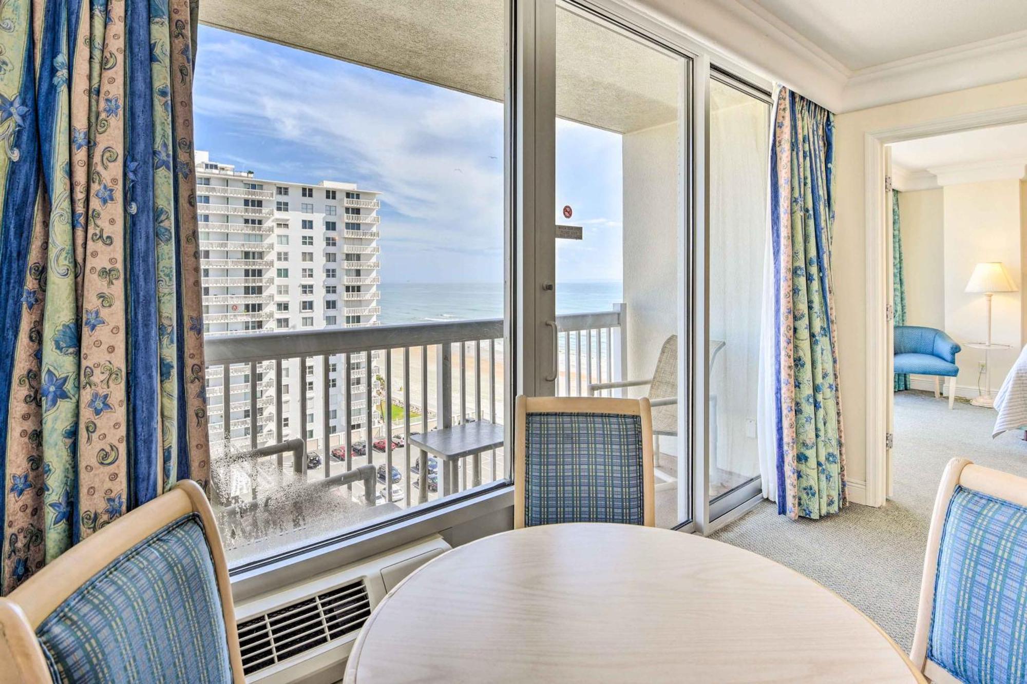 Sunny Daytona Beach Gem With Ocean Views! Extérieur photo